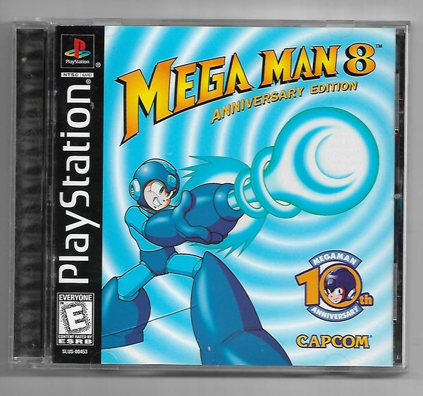 PS1 - Mega Man 8 Anniversary Ed.