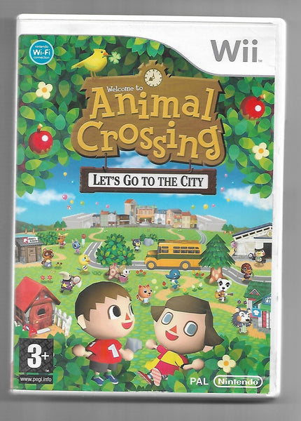 Wii - Animal Crossing: Let's Go to the City