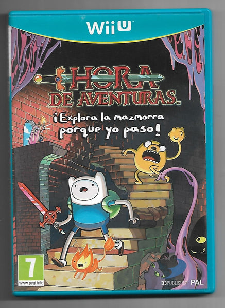 - Wii U - Hora de Aventuras: ¡Explora la Mazmorra porque yo paso!