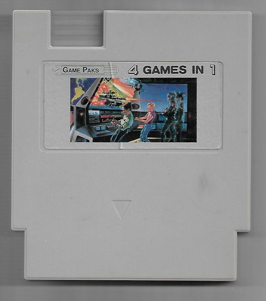 Game Paks 4 Games in 1 (Clonicas NES)