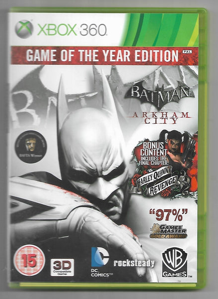 X360 - Batman: Arkham City GOTY Edition