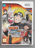 Wii - Naruto Shippuden: Clash of Ninja Revolution III (European Version)