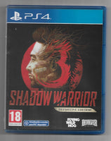 PS4 - Shadow Warrior 3: Definitive Ed.