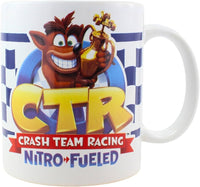 MER - Taza Crash Team racing Nitro Fueled Checkered