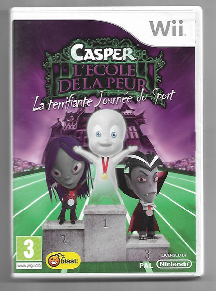 Wii - Casper L'Ecole de la Peur: La Terrifiante Journée du Sport