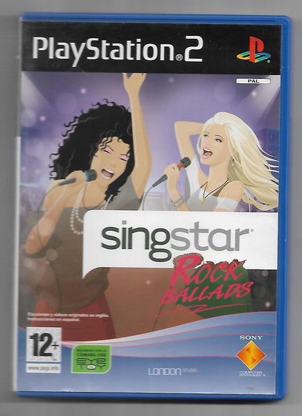 (PS2) Singstar Rock Ballads